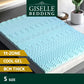 Topper Zone 8cm Single Bedding Memory Foam Mattress