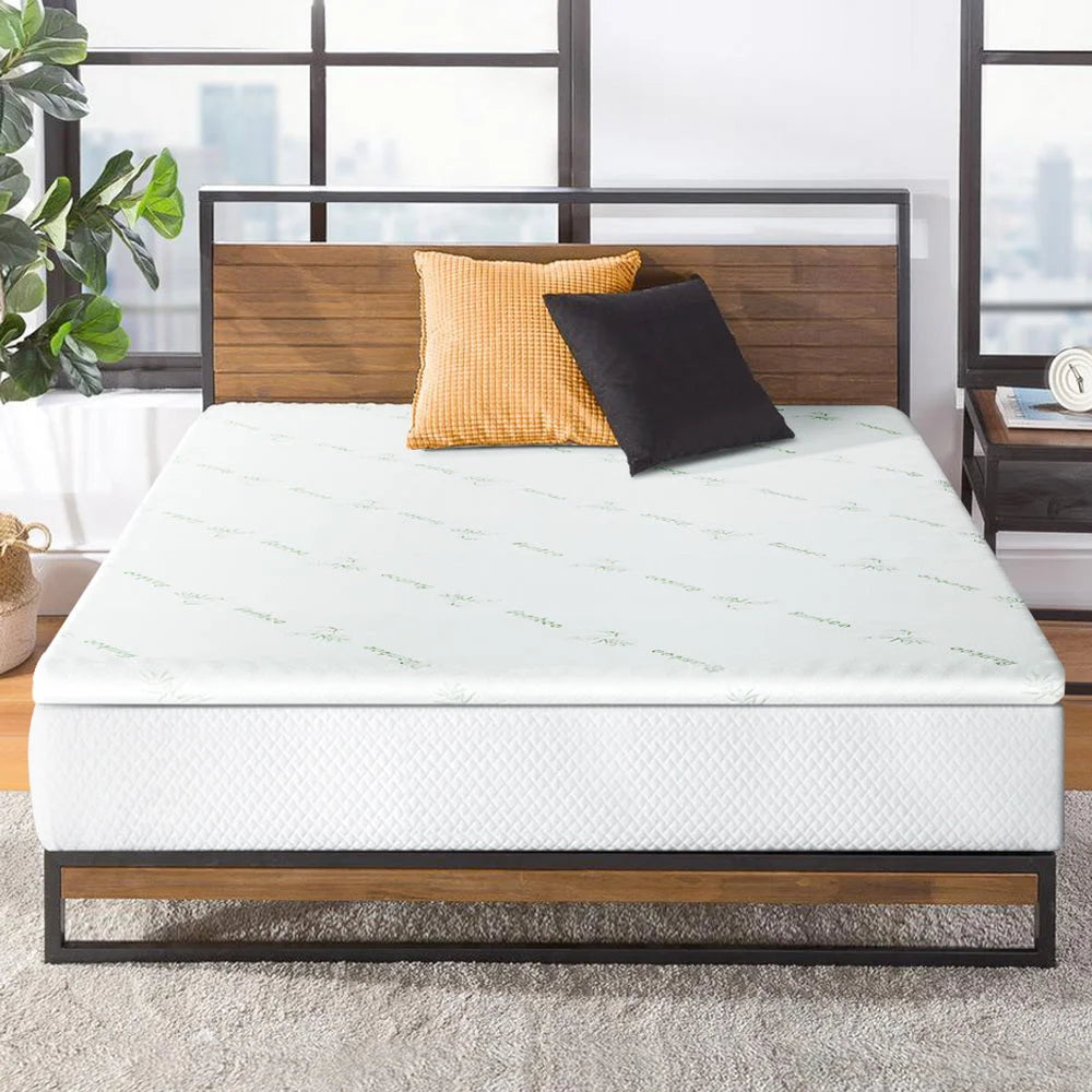 Memory Foam Mattress Topper Cool Gel Bed Mat