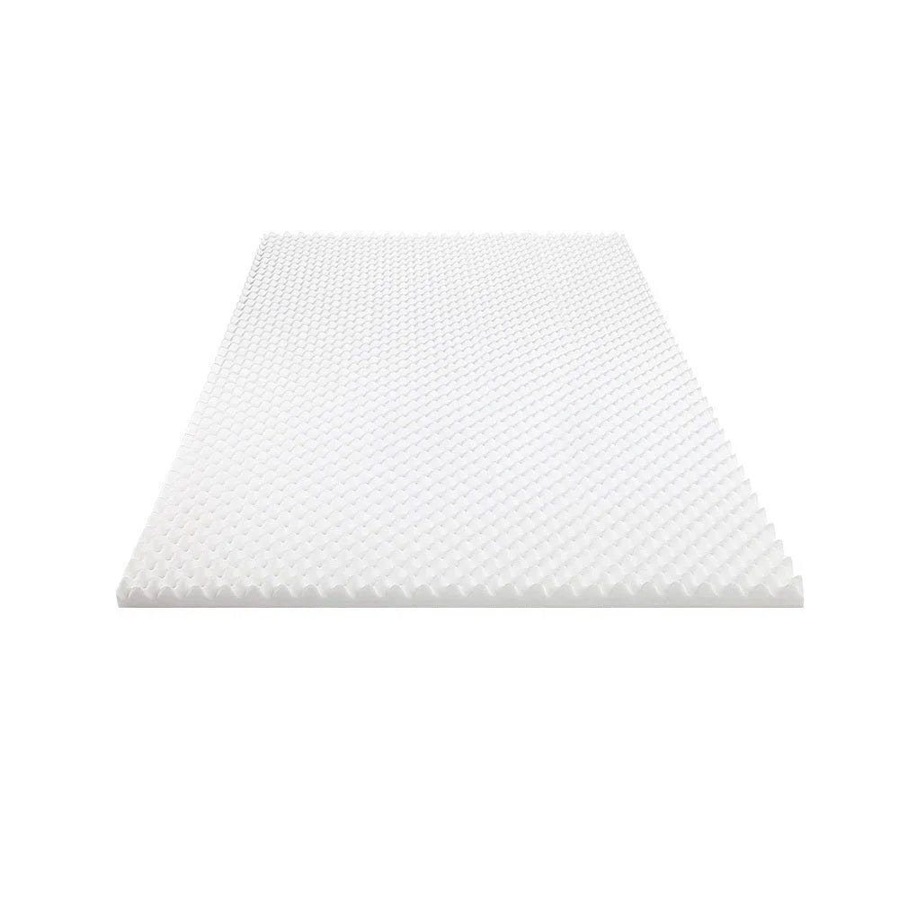 Foam Mattress Topper Egg Crate 5cm Double Memory