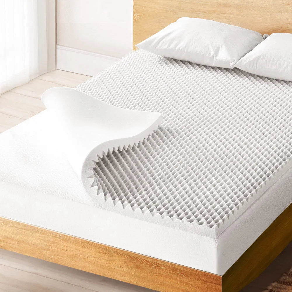Memory Foam Mattress Topper Egg Crate 5cm Double