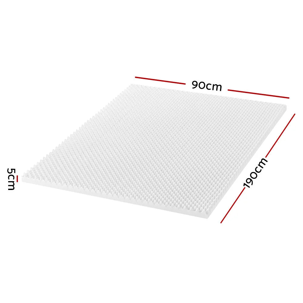 Memory foam mattress topper