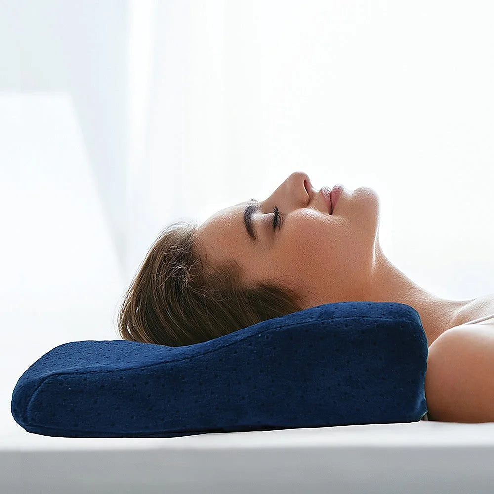 Memory Foam Neck Pillow Cushion Support Rebound Contour