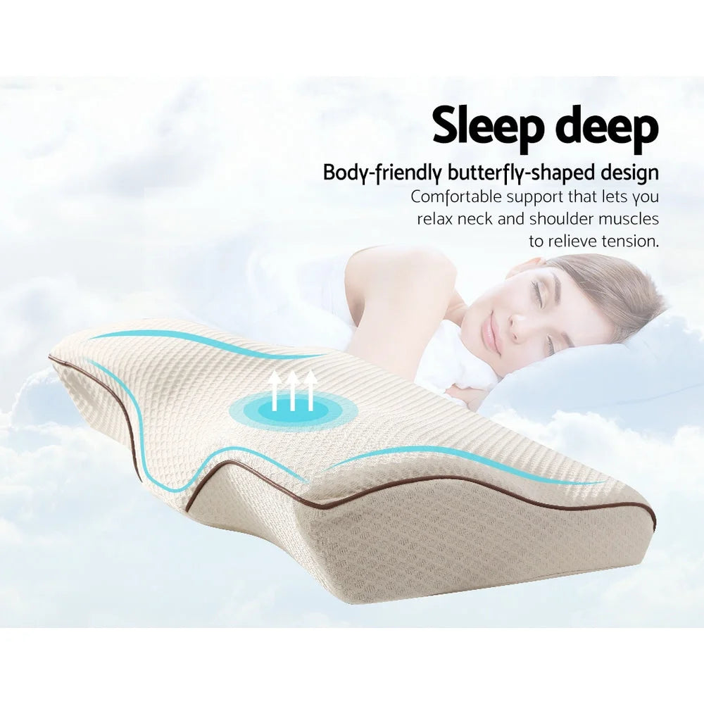 Memory Foam Pillow Neck Pillows Contour Rebound Pain Relief