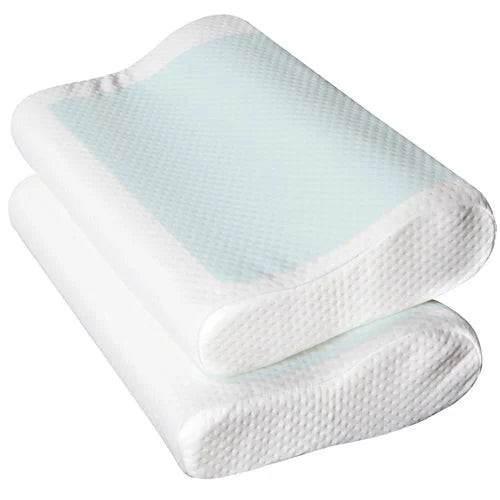 Memory Foam Pillows Set of 2 Cool Gel