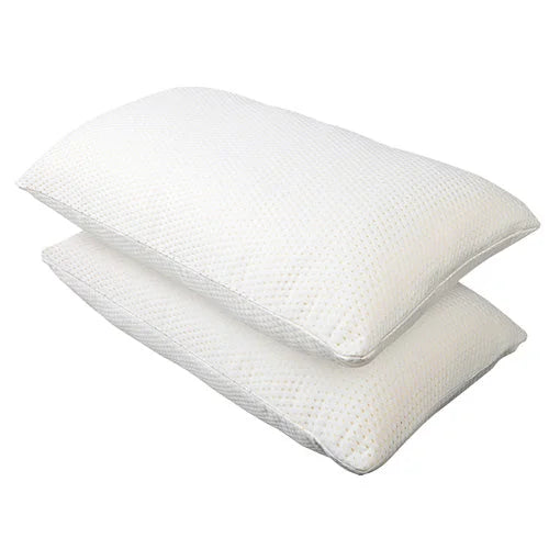 Memory Foam Pillows Set 2 with Visco Elastic