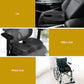 Black chair with memory foam seat cushion