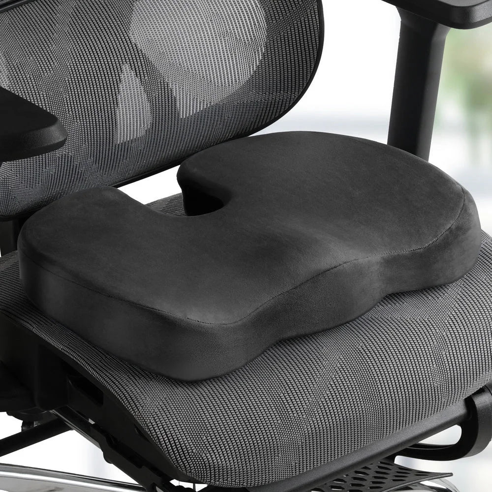 Memory Foam Seat Cushion Pillow for Back Pain