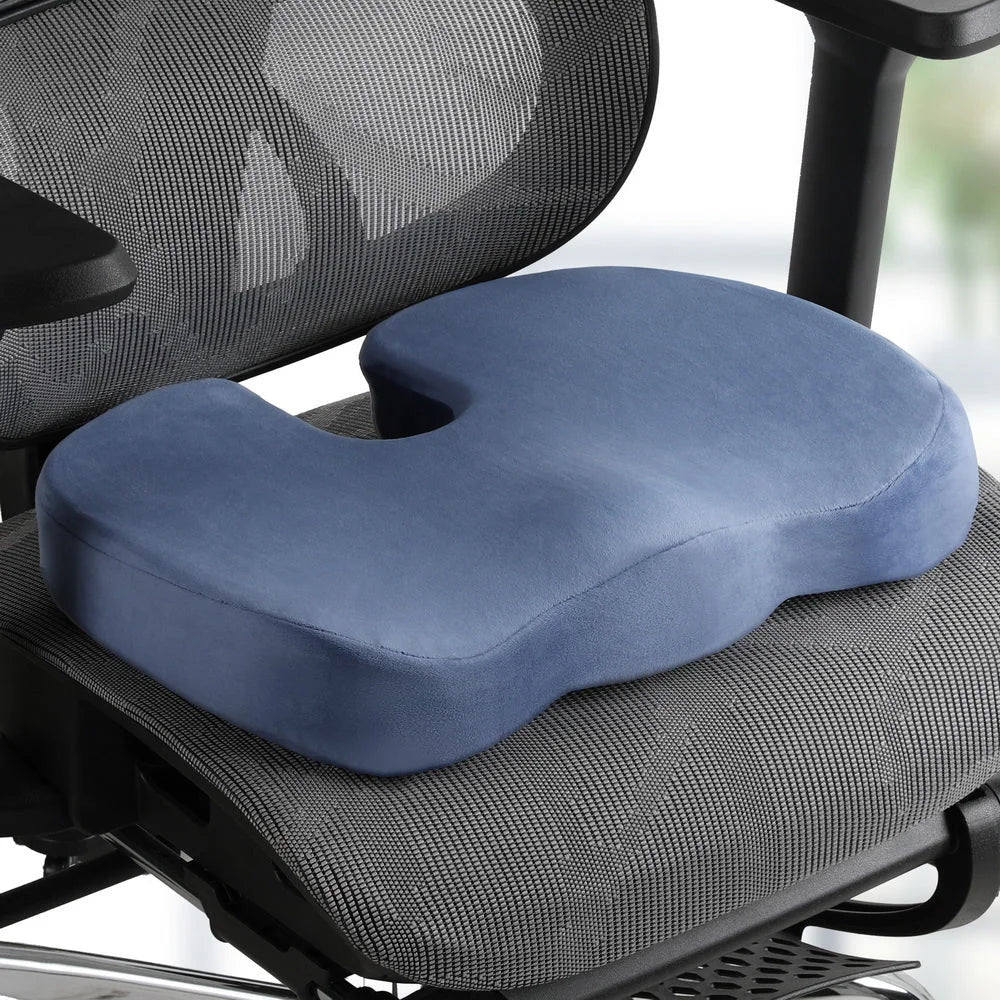 Memory Foam Seat Cushion Pillow for Back Pain