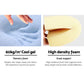 Memory Foam Wedge Pillow Set of 2 Bedding Neck Back Support