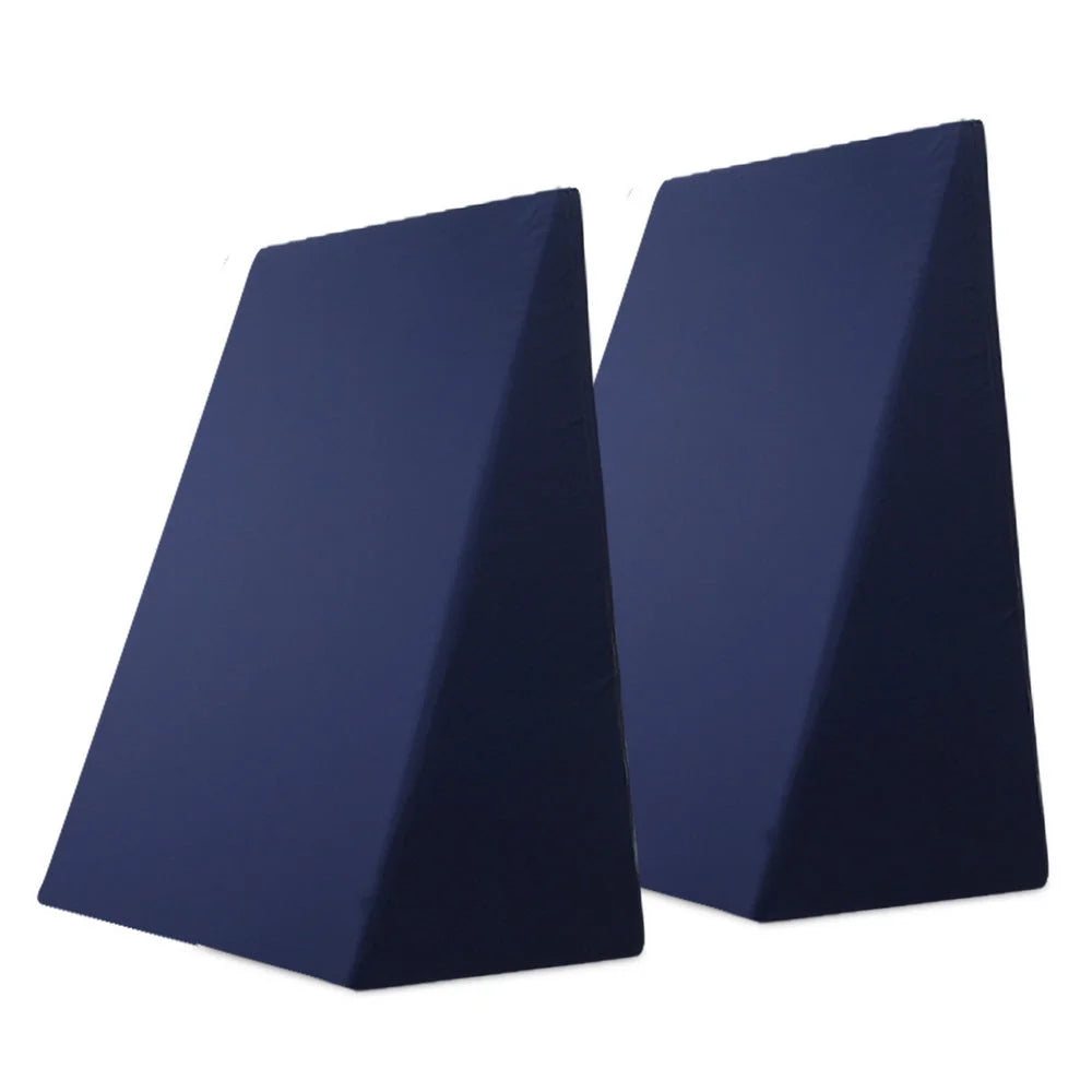 Memory Foam Wedge Pillow Set of 2 Bedding Neck Back Support