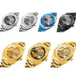 Men Automatic Mechanical Watch with Luminous Dial and Steel