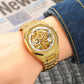 Men Automatic Mechanical Watch with Luminous Dial and Steel