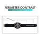 Men Casual Sports Watch with Large Dial and Steel Band