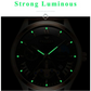 Men Luminous Casual Quartz Watch - 5606 - White Steel White