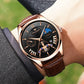 Men Luminous Casual Quartz Watch - 5606 - White Steel White