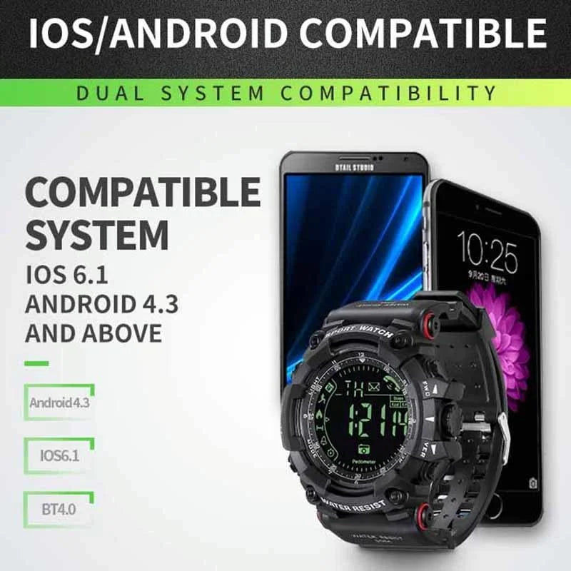 Men Multifunctional Waterproof Bluetooth Smart Electronic
