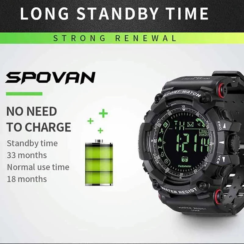 Men Multifunctional Waterproof Bluetooth Smart Electronic