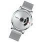 Men Non-pointer Quartz Watch - S230 - Black Mash Black