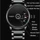 Men Non-pointer Quartz Watch - S230 - White Mash White