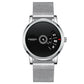Men Non-pointer Quartz Watch - S230 - White Steel White