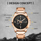 Men Pilot Series Multifunctional Quartz Watch with Steel