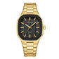 Men Quartz Watch with Steel Strap for Business - White