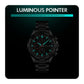 Men Stainless Steel Quartz Watch with Luminous Calendar