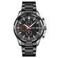 Men Stainless Steel Quartz Watch with Luminous Calendar