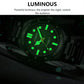 Men Steel Strap Business Quartz Watch - Sporty Design