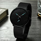 Men Waterproof Quartz Watch with Small Seconds and Mesh
