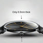 Men Waterproof Steel Mesh Quartz Watch - Ultra-thin