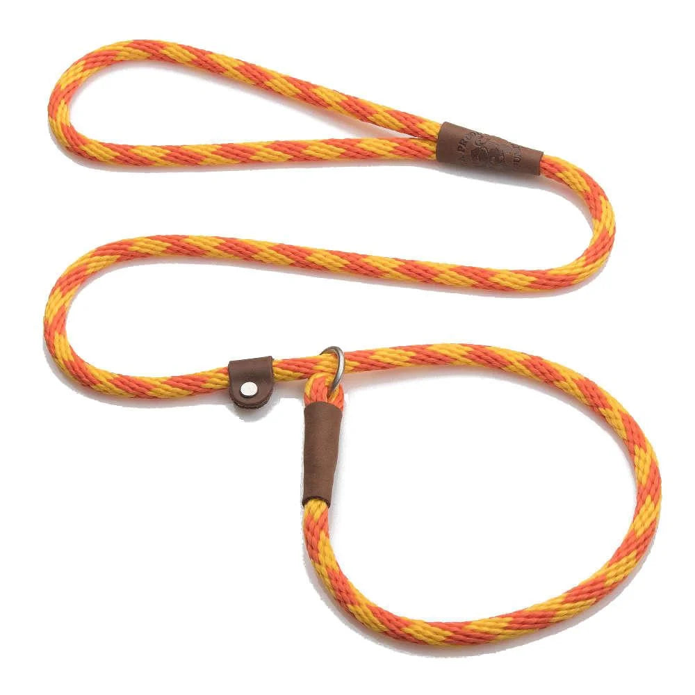 Mendota British Style Slip Leash 1/2in x 4ft (13mm x 1.2m)