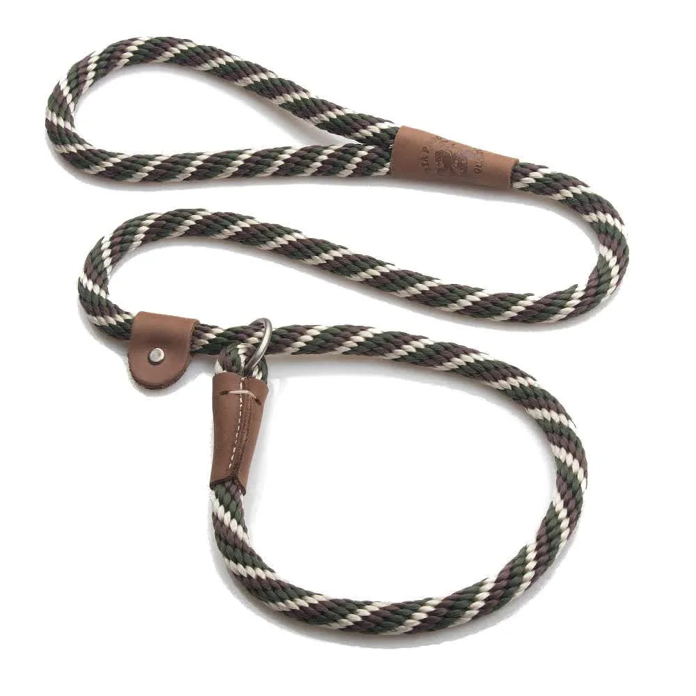Mendota British Style Slip Leash 1/2in x 4ft (13mm x 1.2m)