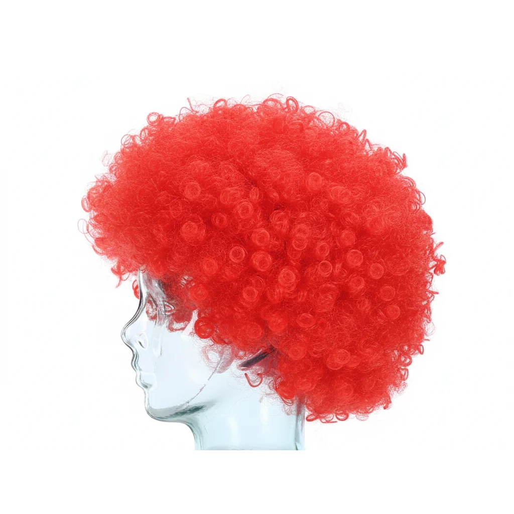 Mens DELUXE AFRO WIG Curly Hair Costume Party Fancy Disco