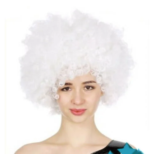 Mens DELUXE AFRO WIG Curly Hair Costume Party Fancy Disco