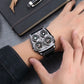 Men’s Multi-Dial Sports Watch - Dual Time Zone Compass
