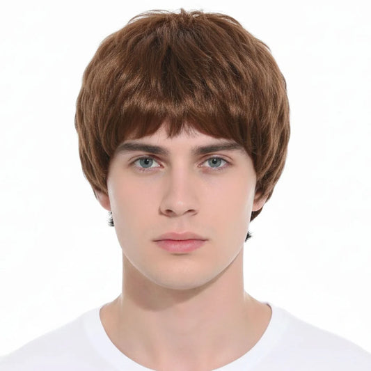 Mens Short Party Wig Costume Party Dress Up Fancy Classic