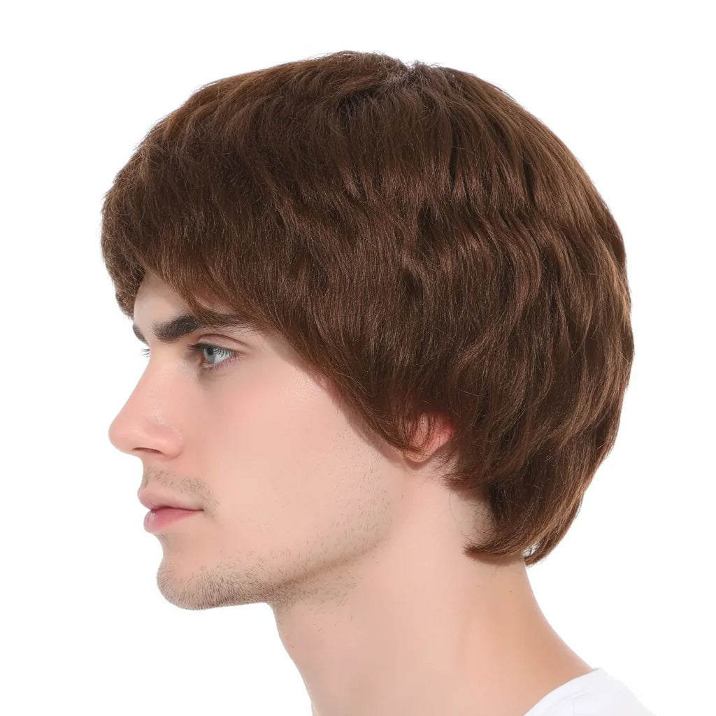 Mens Short Party Wig Costume Party Dress Up Fancy Classic