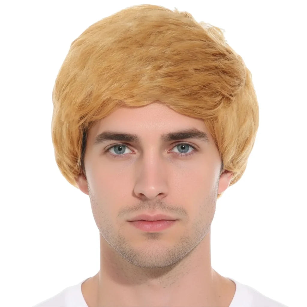 Mens Short Party Wig Costume Party Dress Up Fancy Classic