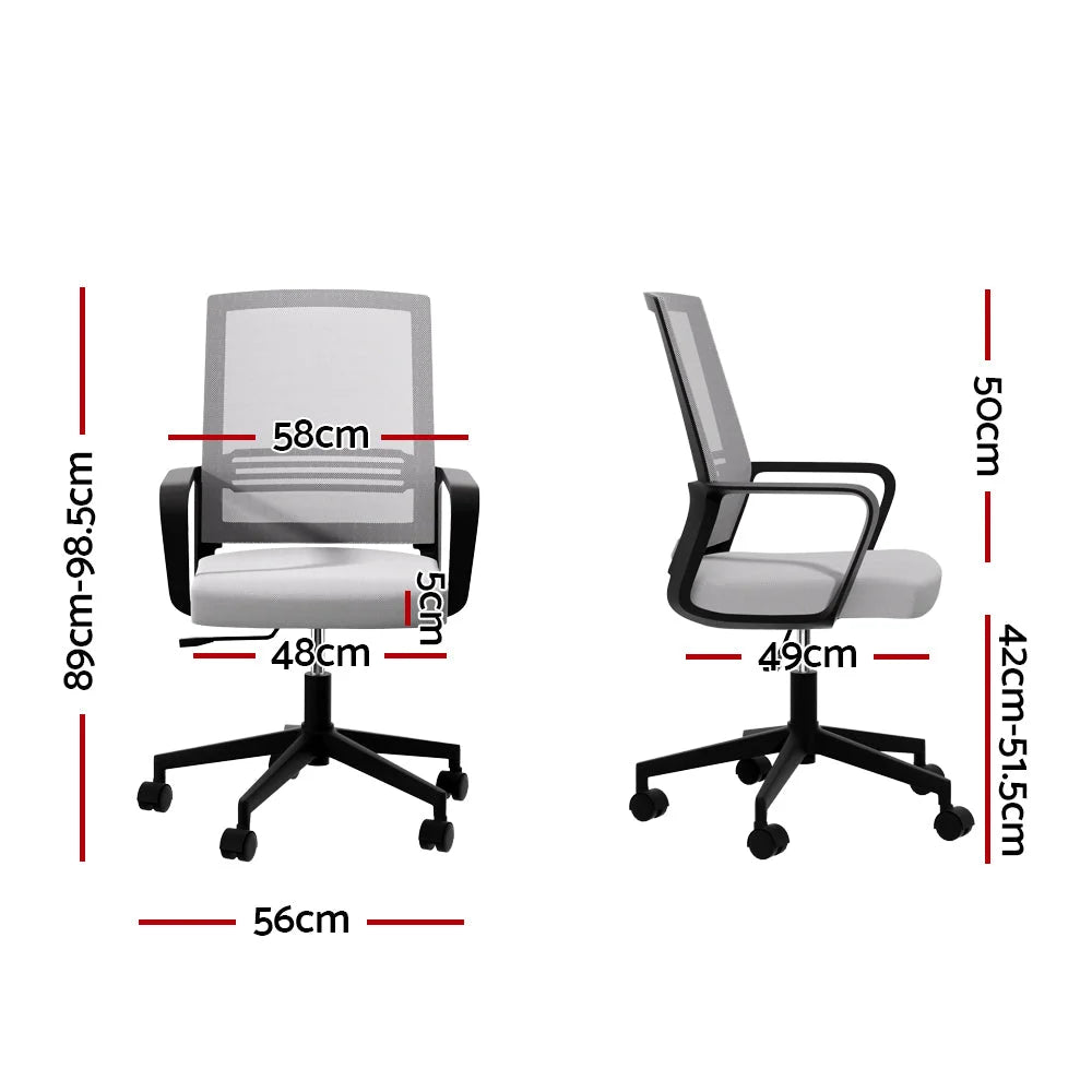 Mesh Office Chair Computer Gaming Desk Chair Work Study Mid