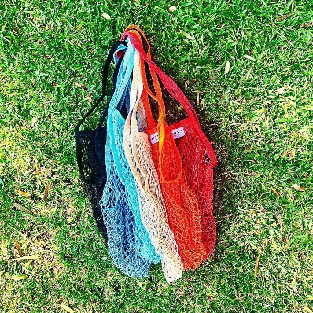 Mesh Shopping Bag Bundle 5-Pack - Reusable Grocery Bags