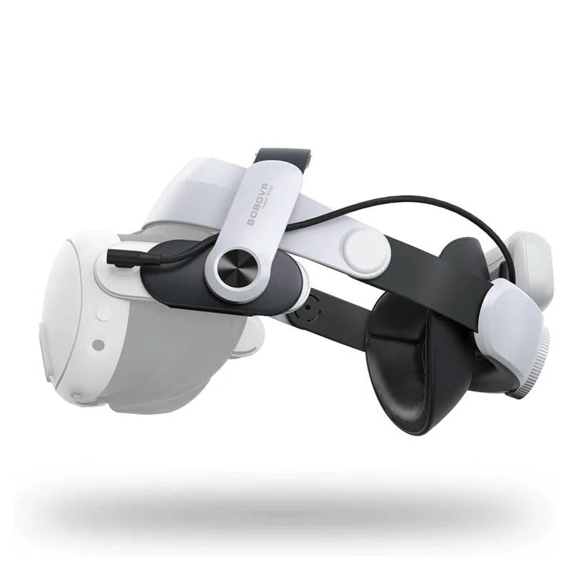 Meta Quest 3 Vr Head Strap With Dual Batteries-1922443386376294401