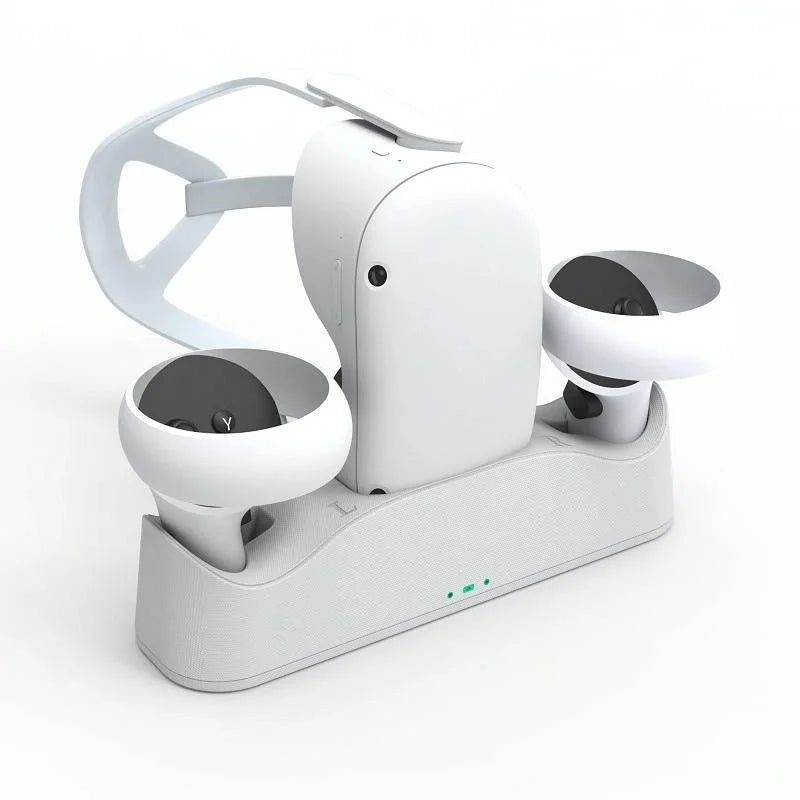 Meta Quest Magnetic Charger With Vr Grip-1969996443796246534