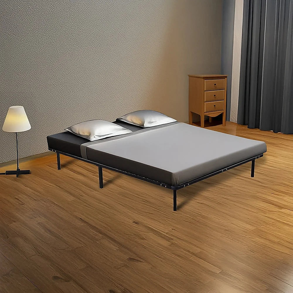 Metal Bed Frame Queen - Bedroom Furniture - Bedroom