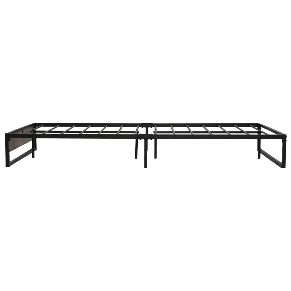 Metal Bed Frame Queen Size Mattress Base Platform