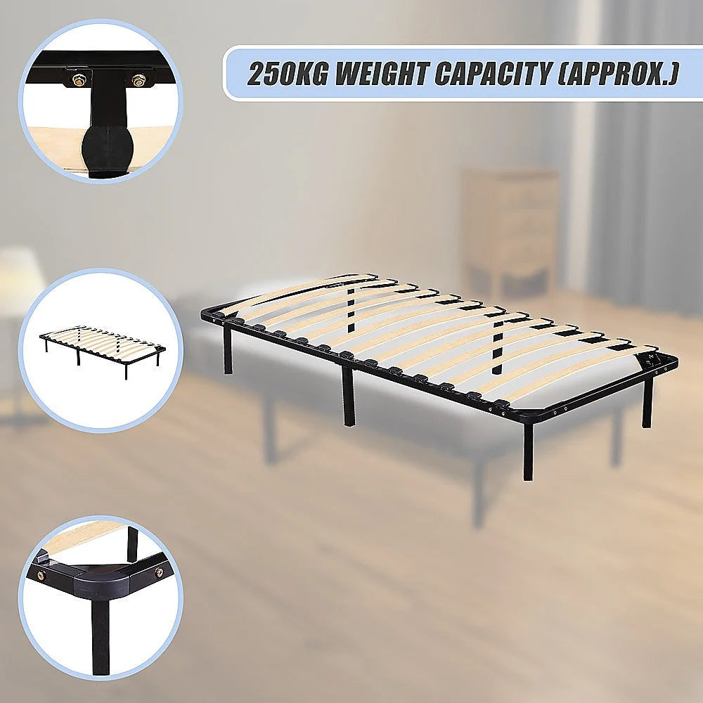 Metal Bed Frame Single - Bedroom Furniture - Bedroom