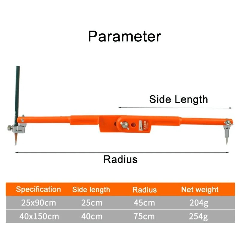 Metal Compass for Woodworking Decor Drawing - Tools >