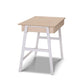 White oak metal desk for study or home office workspaces