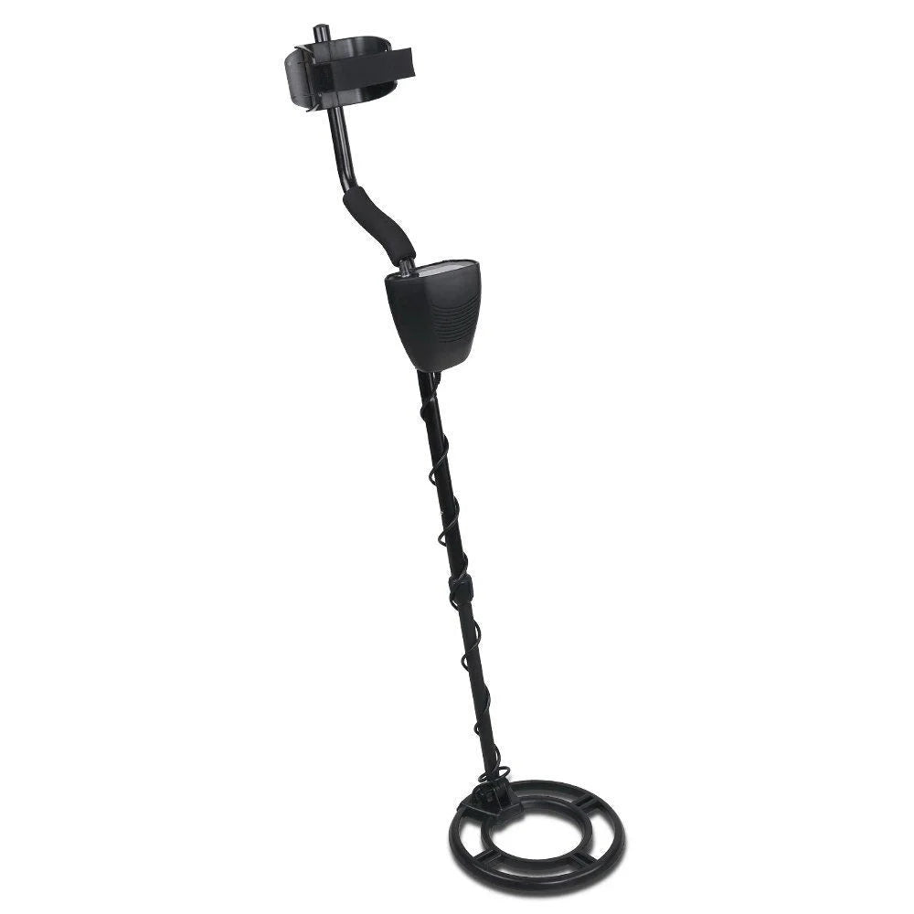 Metal Detector LCD Screen with Headphones Black outdoor 562