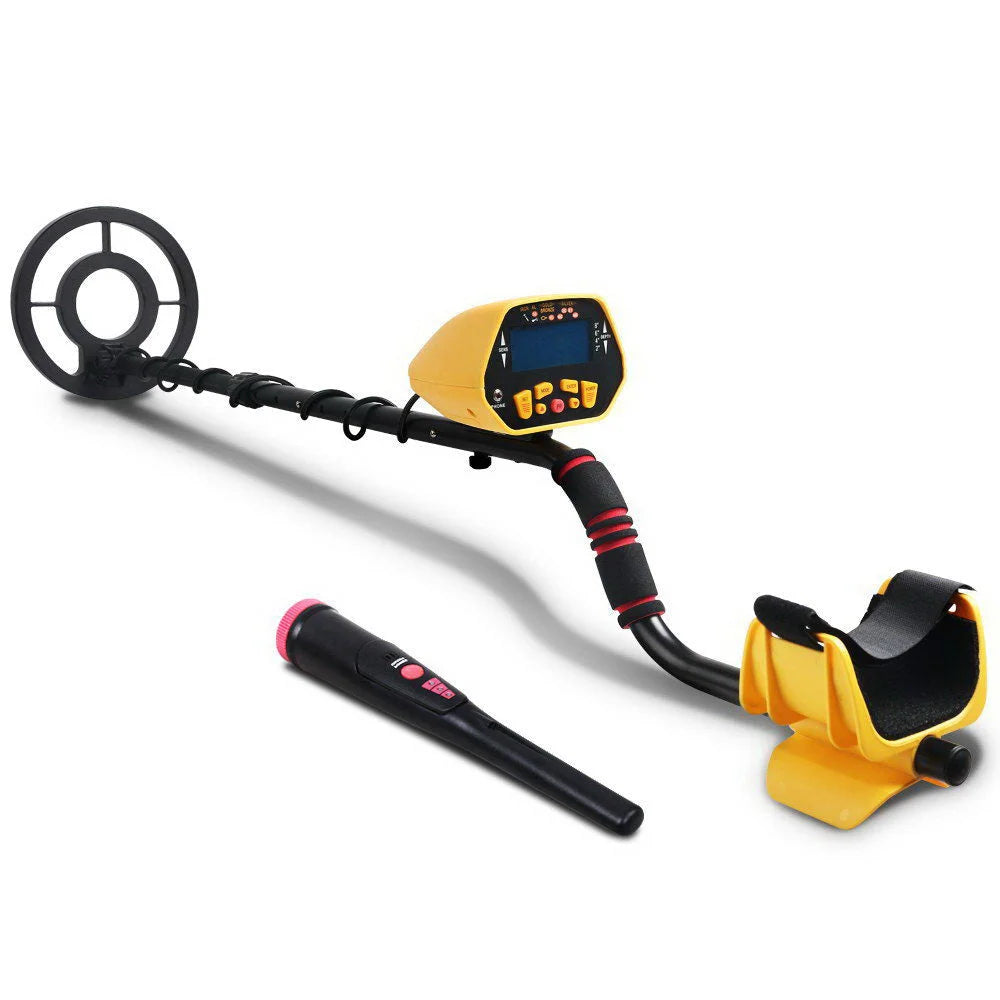 Metal Detector Pinpointer Deep Sensitive Searching Treasure Gold